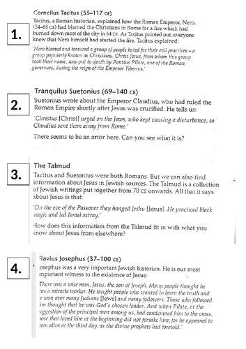 Jesus Scheme of Work_Year 8 | Teaching Resources