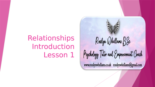 AQA A Level Psychology Relationships scheme of work, teaching resources ...