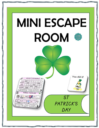St Patrick's Day mini escape room