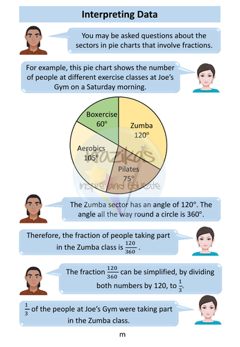 Pie Charts Workbook - Statistics - Level 1 Functional Skills Maths ...