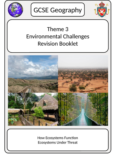 GCSE Geography EDUQAS Revision Booklets | Teaching Resources