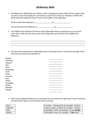 Allez 1 Unit 7.2 L'essentiel pour les vacances | Teaching Resources