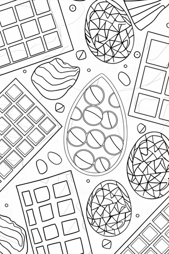 20 Willy Wonka Chocolate Candy Coloring Sheets, Colouring Pages Roald