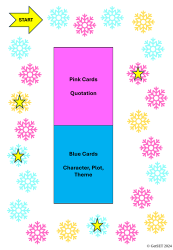 A Christmas Carol Revision Board Game | Teaching Resources
