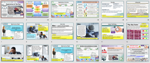 Exploitation of the poor - Religious Education Lesson | Teaching Resources