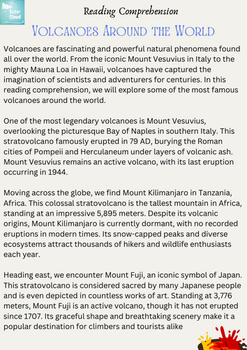 Volcanoes Around the World