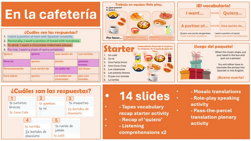 Viva 1, Module 5.3 - En la cafetería