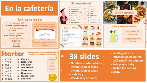 Viva 1, Module 5.3 - En la cafetería