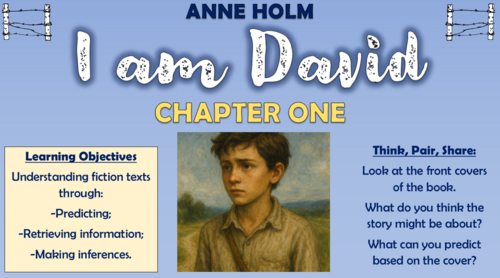 I am David - Anne Holm - Chapter 1 - Double Lesson!