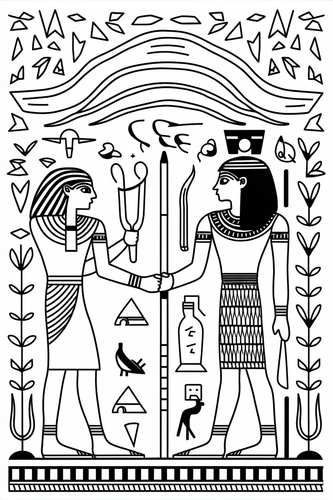 Ancient Egypt / Egyptians Coloring Sheets Colouring Pages Activity ...