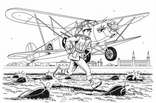 WW1 World War 1 WWI Soldiers etc. Coloring Sheets Colouring Pages ...