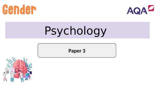 Psychology - Gender | Teaching Resources