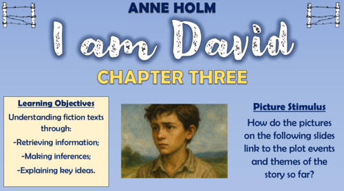 I am David - Anne Holm - Chapter 3 - Double Lesson!