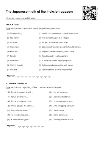 The Japanese myth of the trickster raccoon | Teaching Resources