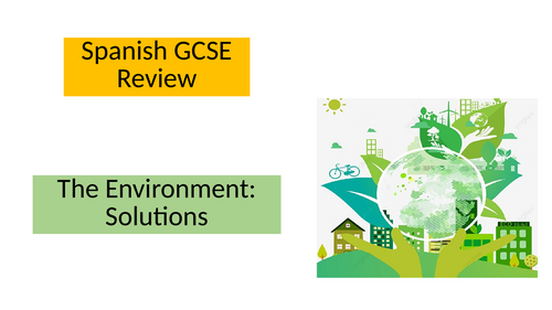 Spanish environmental problems and solutions | Teaching Resources