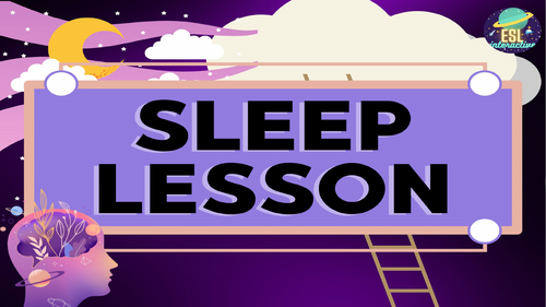 Sleep Esl Ell Powerpoint Lesson For B2 Level Students. 