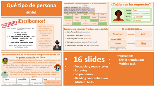 Viva 1, Module 1.2 - Qué tipo de persona eres