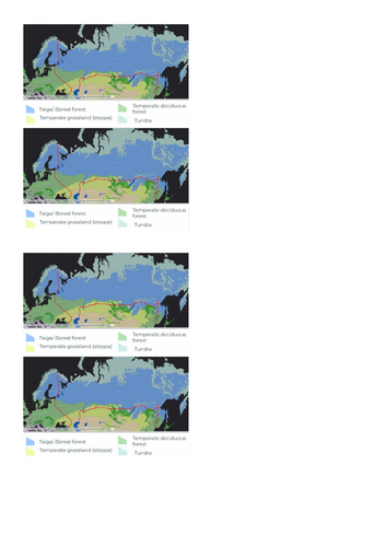 Russia Biomes | Teaching Resources