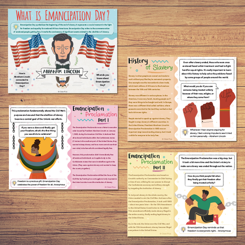 Emancipation Day, Day PowerPoint Presentation Discussion