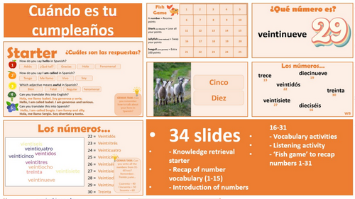 Viva 1, Module 1.4 - Cuándo es tu cumpleaños