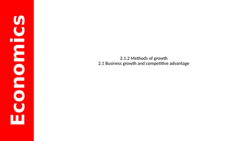 A-level Economics B Theme 2 PowerPoints | Teaching Resources