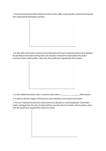 A Level Economics - Economic Growth | Teaching Resources