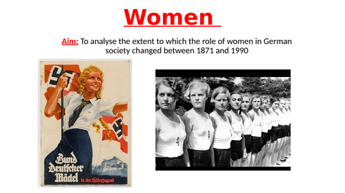 A-level History - Germany PowerPoints | Teaching Resources