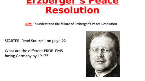 A-level History - Germany PowerPoints | Teaching Resources
