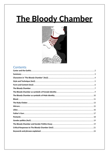 1-the-bloody-chamber-short-story-learning-pack-for-literature-a