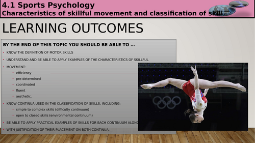 GCSE PE [OCR] - Section 4 – Sports Psychology | Teaching Resources