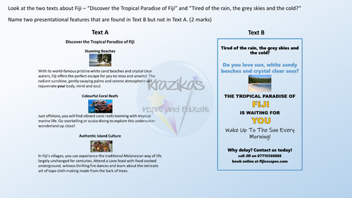 English Functional Skills - Level 1 - Reading PowerPoint Lesson ...
