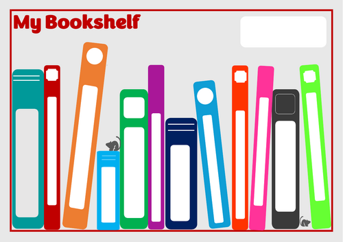 My Bookshelf- Template | Teaching Resources