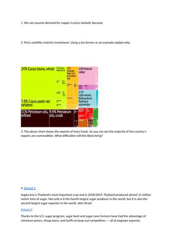 A Level Economics - Factors Influencing Growth and Development ...