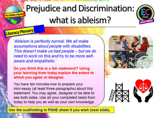 Ableism Teaching Resources
