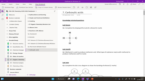 GCSE CHEMISTRY POWERPOINTS - WHOLE COURSE WITH ANSWERS | Teaching Resources