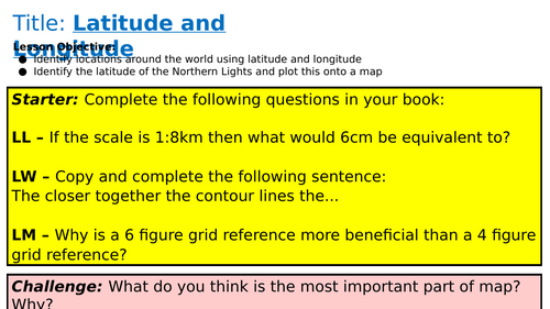 KS3 Map Skills + Amazing Places (Whole Unit - Fully Resourced ...