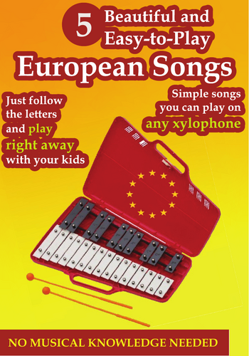 5 Beautiful and Easy-to-Play European Songs for Xylophone | Teaching ...