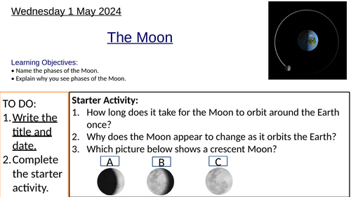 KS3 Space - The Moon