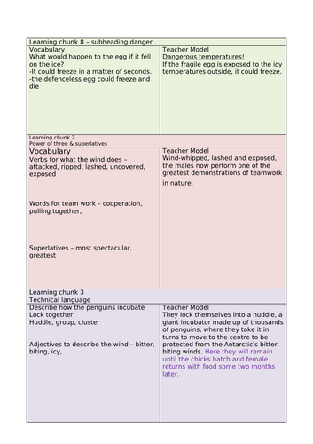 Emperor Penguin Non-Chronological report ks2 | Teaching Resources