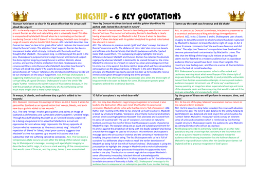 Macbeth and A Christmas Carol Final Revision Lesson