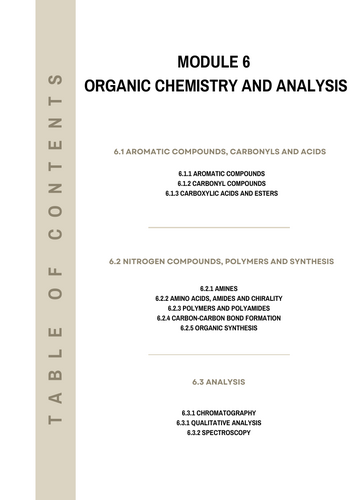 OCR-A Chemistry Module 6 notes