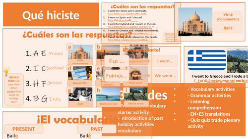 Viva 2, Module 1.2 - Qué hiciste