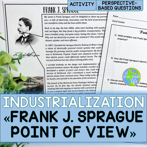 Frank J. Sprague Point of View Teaching Resources