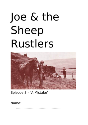 Joe and the Sheep Rustlers 10 Week Workbook English | Teaching Resources