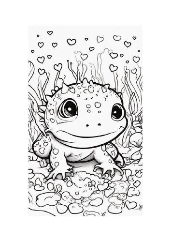 Axolotl Themed Mindfulness Colouring | Teaching Resources