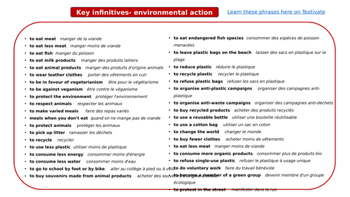 Dynamo 3 Rouge Module 4 Revision Knowledge organisers & translation practice