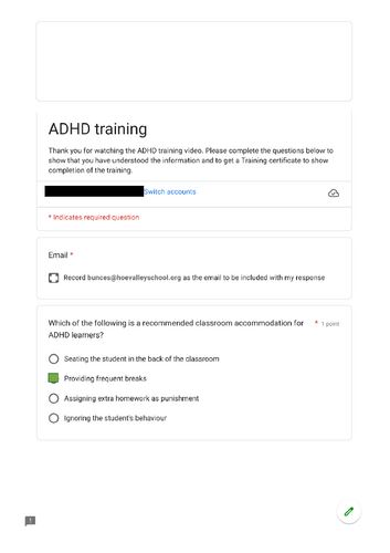 Teacher Training Video - ADHD