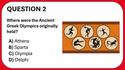Ancient Greek Olympics Quiz | Teaching Resources