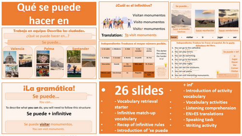 Viva 2, Module 5.2 - Qué se puede hacer en...?