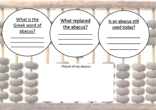 Greek abacus | Teaching Resources